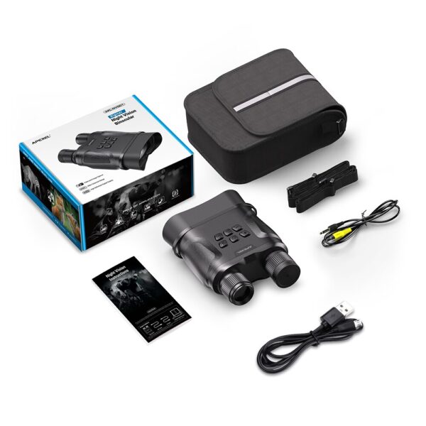 APEXEL Digital Night Vision Binoculars With Video Recording HD Infrared Day And Night Vision Hunting Binoculars Telescope 6