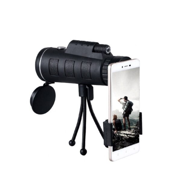 High Power HD 40X60 Zoom Monocular Telescope Tourism Bird Watch Binoculars With Tripod Spotting Scope telescopio For Hunting#3 1