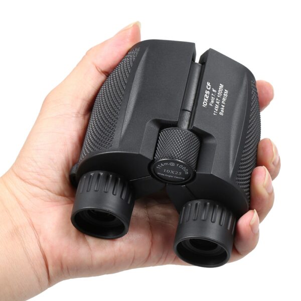 Professional Binoculars 10x25 BAK4 Prism High Powered Zoom Binocular Portable Hunting Telescope Pocket Scope for Sports Ttravel 2