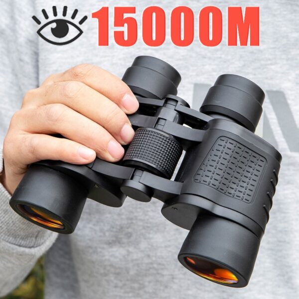 High Clarity 15000M Binoculars Powerful  Telescope Zoom Optical glass monocular scope low light Night Vision for Outdoor Hunting 1