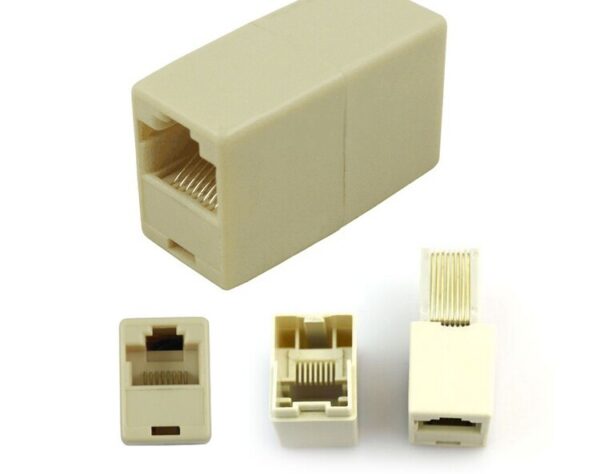 High Quality 10pcs RJ45 CAT5 Coupler Plug Network LAN Cable Extender Connector Adapter New Rated 4.9 4