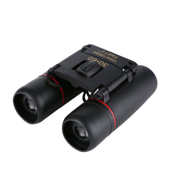 Zoom Telescope 30x60 Folding Binoculars With Low Light Night Vision For Outdoor Bird Watching Travelling Hunting Camping 1000m 4