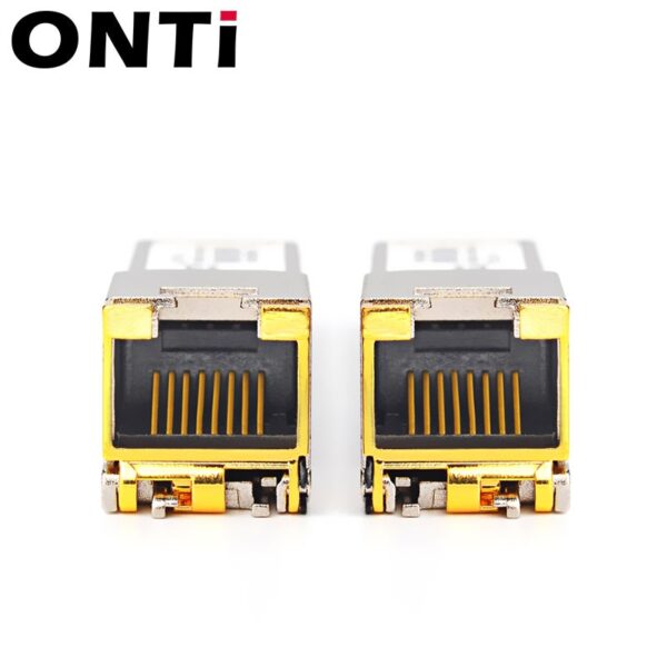 ONTi Gigabit RJ45 SFP Module 1000Mbps SFP Copper RJ45 SFP Transceiver Module Compatible for Cisco/Mikrotik Ethernet Switch 2