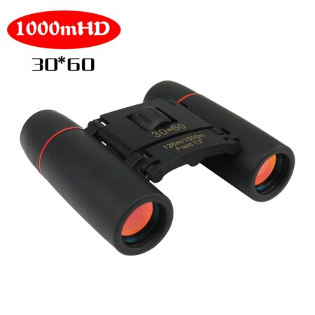 Zoom Telescope 30x60 Folding Binoculars with Low Light Night Vision for Outdoor Bird Watching Tavelling Hunting Camping 1000m 1