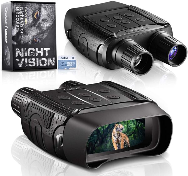 Dsoon Night Vision Binoculars NV3182 Infrared Digital Hunting Telescope Camping Equipment Photography Video 300m Distance 5