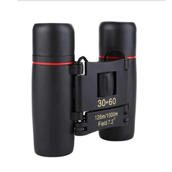 Zoom Telescope 30x60 Folding Binoculars With Low Light Night Vision For Outdoor Bird Watching Travelling Hunting Camping 1000m 6