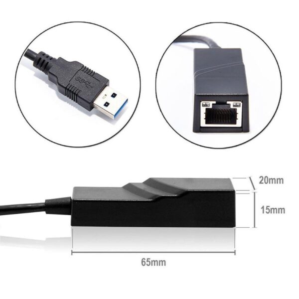 Ethernet Lan RJ45 Adapter For USB To Lan Computer Lan Adaptor Ethernet Cable Adapters Network Card Converter For PC TXTB1 5