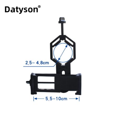 Datyson Universal Telephone Adapter Phone Holder For Photography Mount Binocular Monocular Telescope Microscope 5P0078K 1