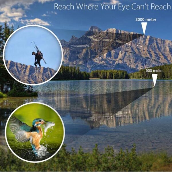 High Power HD Monocular Telescope 16X52 Sniper Binoculars Tourism Spyglass LLL Night Vision For Camping Hunting Child Gift 2
