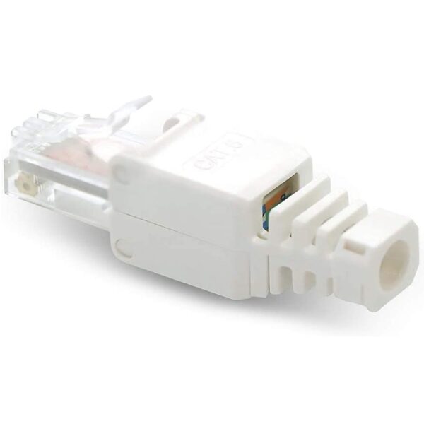 10 x Network Connectors Tool-Free RJ45 CAT6 LAN UTP Cable Plug Without Tools Cat5 Cat7 Installation Cable Patch Cable 5