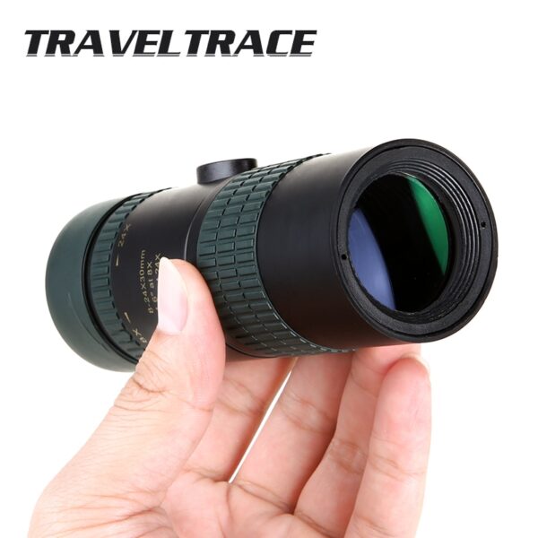 10-300x40 Zoom Monocular for Smartphone Super Foldable Telephoto Lens Clear Binoculars Powerful Hunting Telescope Long Range 5