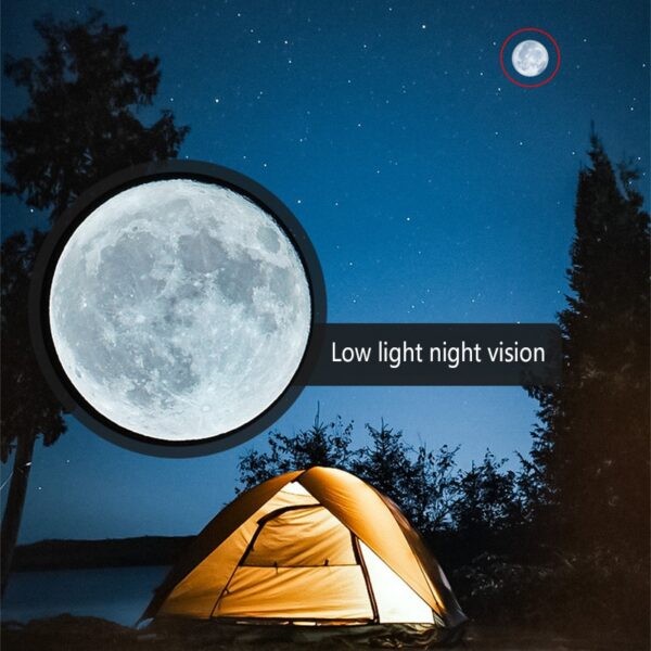 Professional Binoculars Telescope Long Range Waterproof Smartphone Camera HD BAK4 Low Light Night Vision Outdoor Camping Hunting 5