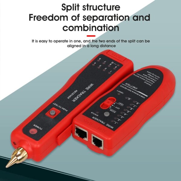 Free shipping RJ11 RJ45 Crimper Cat5 Cat6 LAN Network Cable Tester Telephone Wire Tracker Three colors available 3