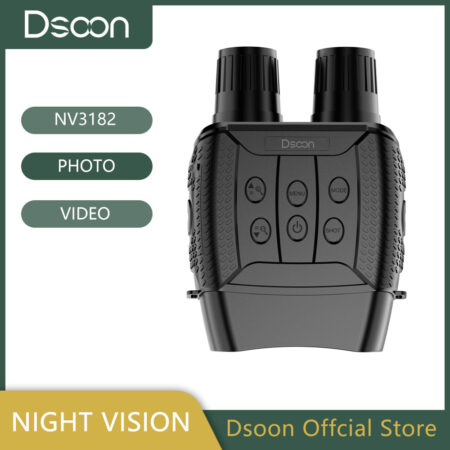 Dsoon Night Vision Binoculars NV3182 Infrared Digital Hunting Telescope Camping Equipment Photography Video 300m Distance 1