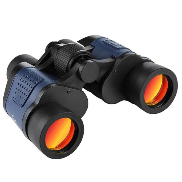 60x60 High Power Binoculars With Coordinates BAK4 Portable Telescope LowLight Night Vision For Hunting Sports Travel Sightseeing 2
