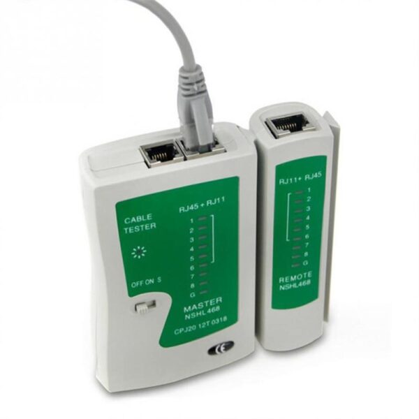 Professional Network Cable Tester RJ45 RJ11 RJ12 CAT5 UTP LAN Cable Tester Detector Remote Test Tools Networking 2