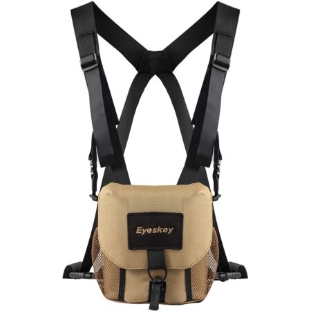 Eyeskey Universal Binocular Bag/Case with Harness Durable Portable Binoculars Camera Chest Pack Bag for Hiking Hunting 1