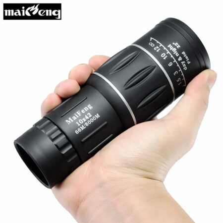 Powerful 10X42 Monocular HD Vision Telescope Waterproof Long Range Binoculars monocular for Camping Bird-watching day and night 1