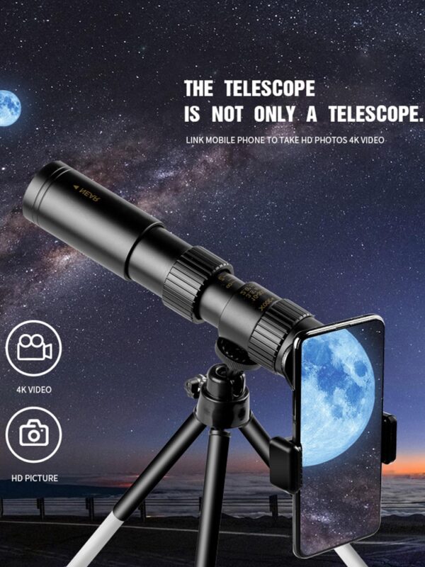 Monocular Telescope Super Zoom Quality Eyepiece Portable Binoculars Hunting Night Vision Scope Outdoor Camping 1