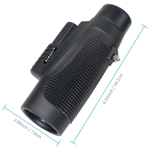 SVBONY Monocular 8x42 Hand Focus Telescope Glass Lenses BK7 Prism for Hunting Hiking Birdwatching Waterproof Binoculars F9116AB 4