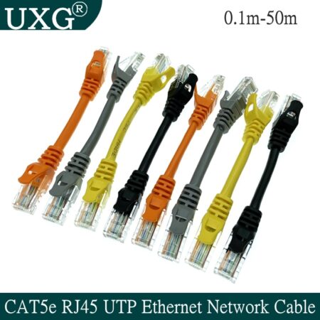 10cm 30cm 50cm CAT5e Ethernet UTP Network Male to Male Cable Gigabit Patch Cord RJ45 Twisted Pair GigE Lan Short Cable 1m 2m 30m 1