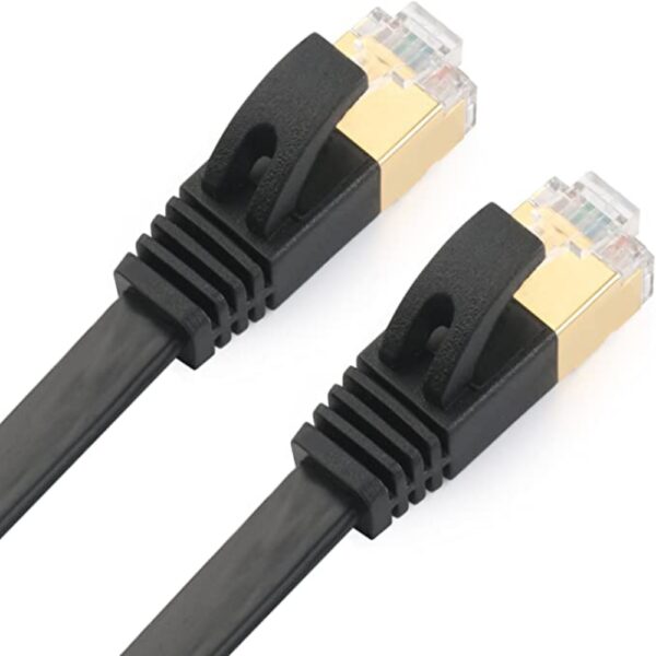 Cat 7 Shielded Ethernet RJ45 Network Cable Cat7 Flat Ethernet Patch Cables  For Modem, Router, LAN, PC 1m 2m 3m 5m 10m 20m 30m 6