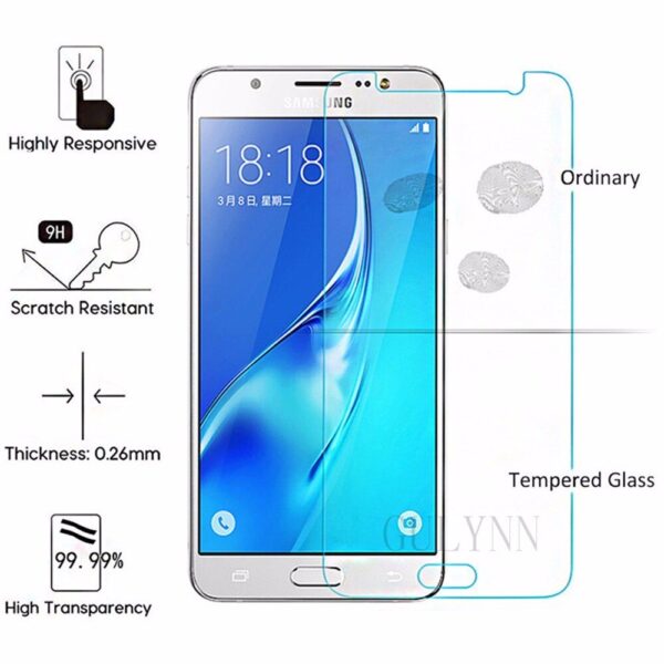 HD Tempered Glass Screen Protector For Samsung Galaxy S6 S7 Protective Film For A 10 20 30 40 50 60 70 20E 40S J6 J8 0.27mm 9H 3