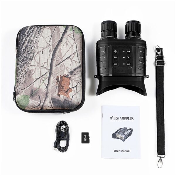 WG550B 500M HD Night Vision Binoculars Cameras 20×31 Telescope Hunting Optical 850nm IR HD Night Vision Binocular Night Goggles 5