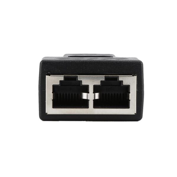 Universal Ethernet Adapter Lan Cable Extender Splitter For Internet Connection RJ45 Splitter Coupler Contact Modular Plug 6