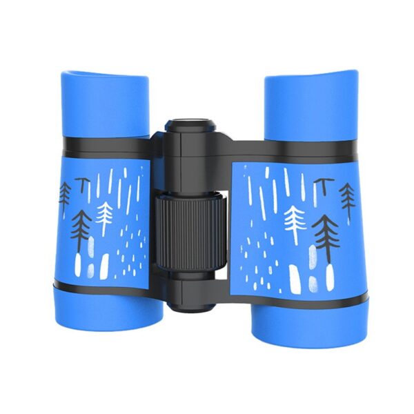 HD Binoculars 4x30 Telescope Rubber Children Colorful Telescope Fixed Zoom Anti-skid Portable Field glasses Children Gifts 1