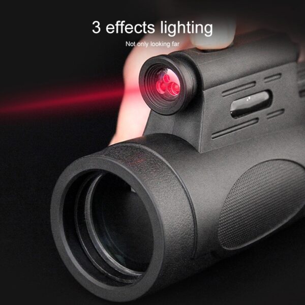 12x50 HD Telescope High Power Binocular Portable Military Hunting Telescope Night Vision Outdoor Climbing Photograph Monocular 4