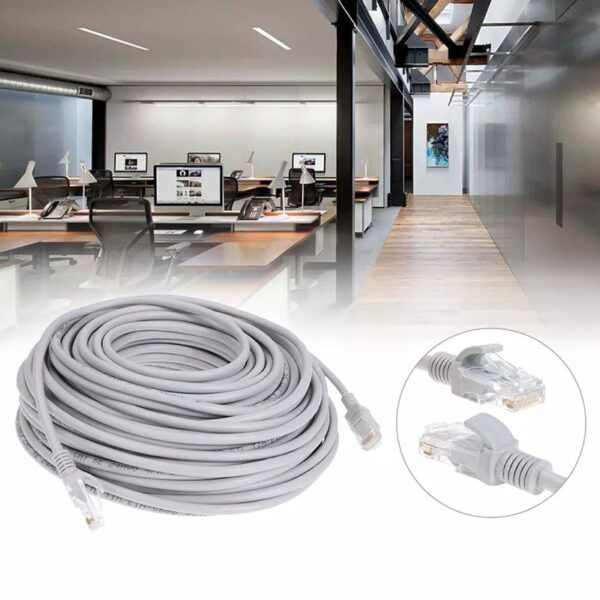 Ethernet cable high speed Cat5e RJ45 network LAN cable computer router computer cable 1M / 5M / 10M / 15M / 30M / 50M / 100M 2
