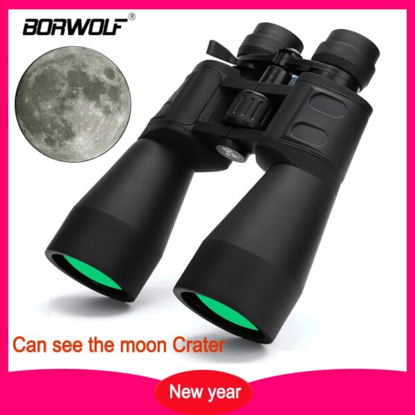 Borwolf 10-380X100  High Magnification Long Range Zoom 10-60 Times Hunting Telescope Binoculars  HD Professiona  Zoom 1