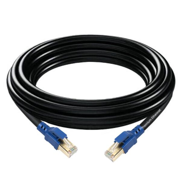 Cat 8 Ethernet Cable RJ 45 Professional Network Patch Cable 40Gbps 2000Mhz High Speed Cat8 RJ45 Cables reticle Connectors #1014 3