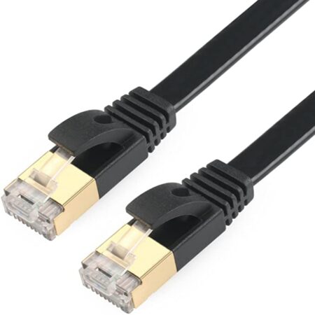 Cat 7 Shielded Ethernet RJ45 Network Cable Cat7 Flat Ethernet Patch Cables  For Modem, Router, LAN, PC 1m 2m 3m 5m 10m 20m 30m 1