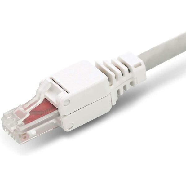 10 x Network Connectors Tool-Free RJ45 CAT6 LAN UTP Cable Plug Without Tools Cat5 Cat7 Installation Cable Patch Cable 6