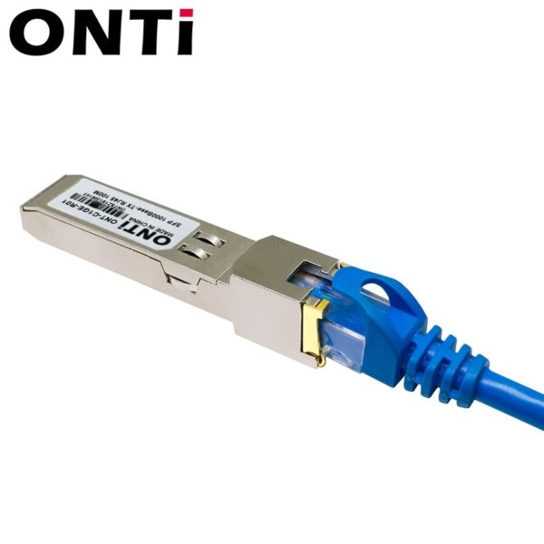 ONTi Gigabit RJ45 SFP Module 1000Mbps SFP Copper RJ45 SFP Transceiver Module Compatible for Cisco/Mikrotik Ethernet Switch 3