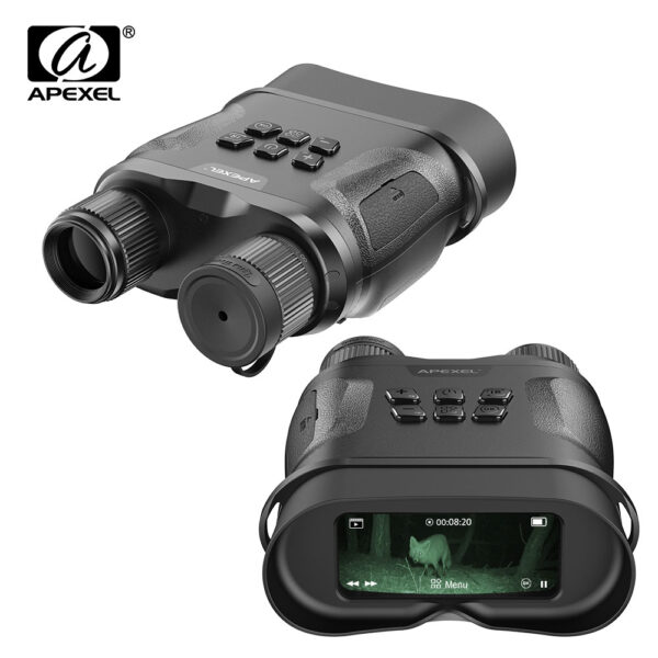 APEXEL Digital Night Vision Binoculars With Video Recording HD Infrared Day And Night Vision Hunting Binoculars Telescope 1