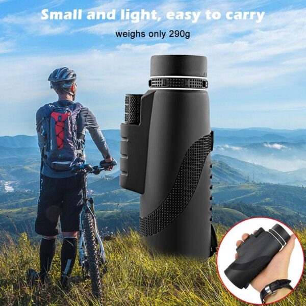 Monocular 40x60 Powerful Binoculars High Quality Great Handheld Telescope lll night vision Military HD Professional Hunting 4