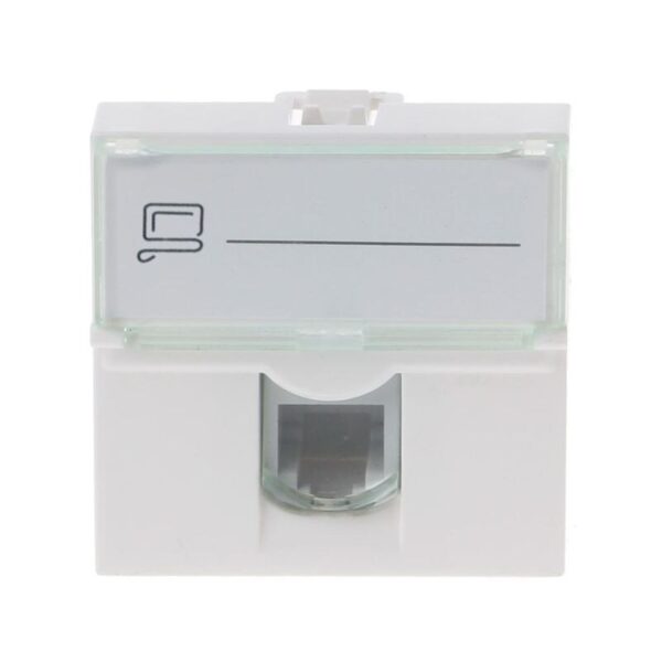 CAT6 Network Module Information Socket RJ45 8P8C Connector Adapter Keystone Jack Standard Wall Plate 2