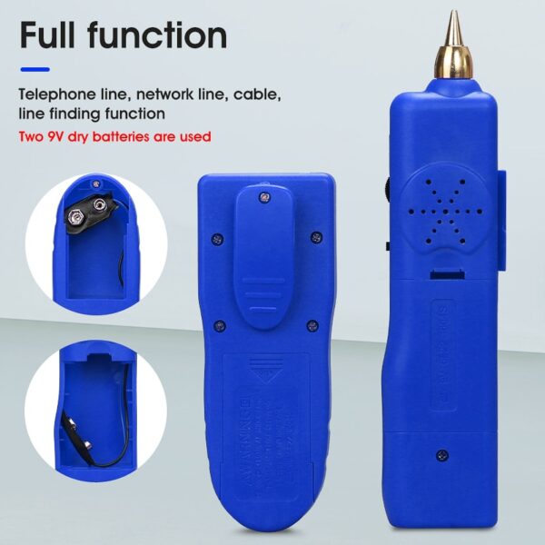 Free shipping RJ11 RJ45 Cat5 Cat6 Telephone Wire Tracker Tracer Ethernet LAN Network Cable Tester Detector Line Finder 5