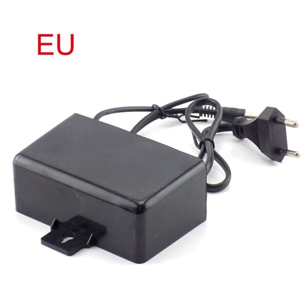 AC/DC 12V 2A 2000ma CCTV camera Power Supply adaptor Outdoor Waterproof EU US Plug Adapter Charger for CCTV video Camera 1