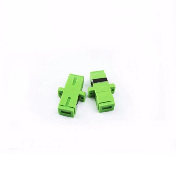 50pcs SC APC Fiber Optic Adapter singlemode simplex SC APC connector fiber optic Attenuator SC Fiber flange  Free shipping 2